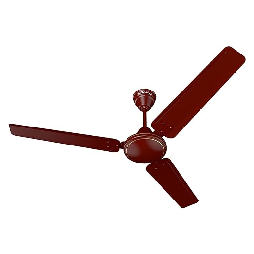 Bajaj Frore 1200 mm (48") Star Rated Ceiling Fans for Home |BEE Star Rated Energy Efficient Ceiling Fan |Rust Free Coating for Long Life |High Air Delivery |2-Yr Warranty Brown